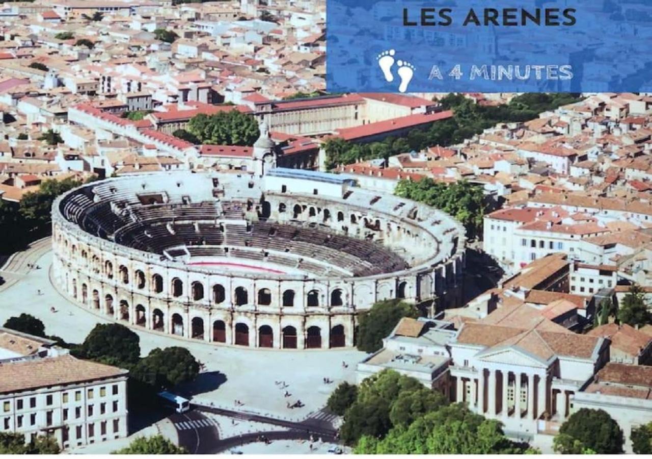 Uncourtsejour - Nimes La Rome Francaise Apartment Luaran gambar
